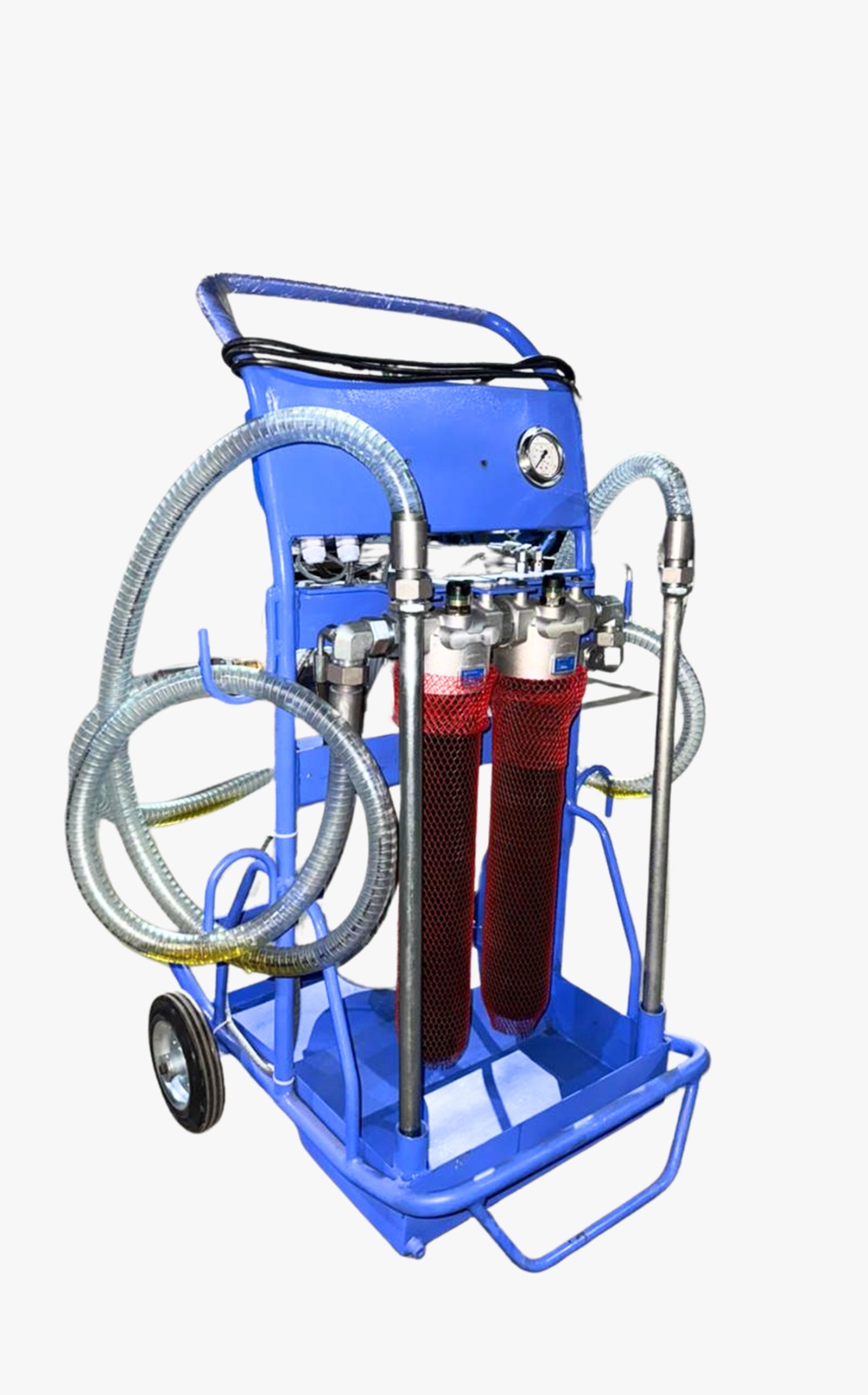 Hydraulic Oil Filtration Trolley Technical View